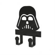 Mini Porta Chaves Acrílico Preto Darth Vader